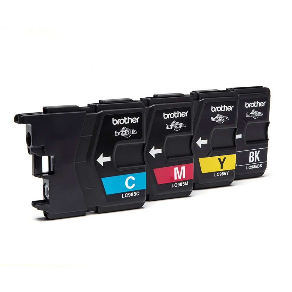 Brother LC985VALBP inktcartridge pakket cyaan / magenta / geel / zwart