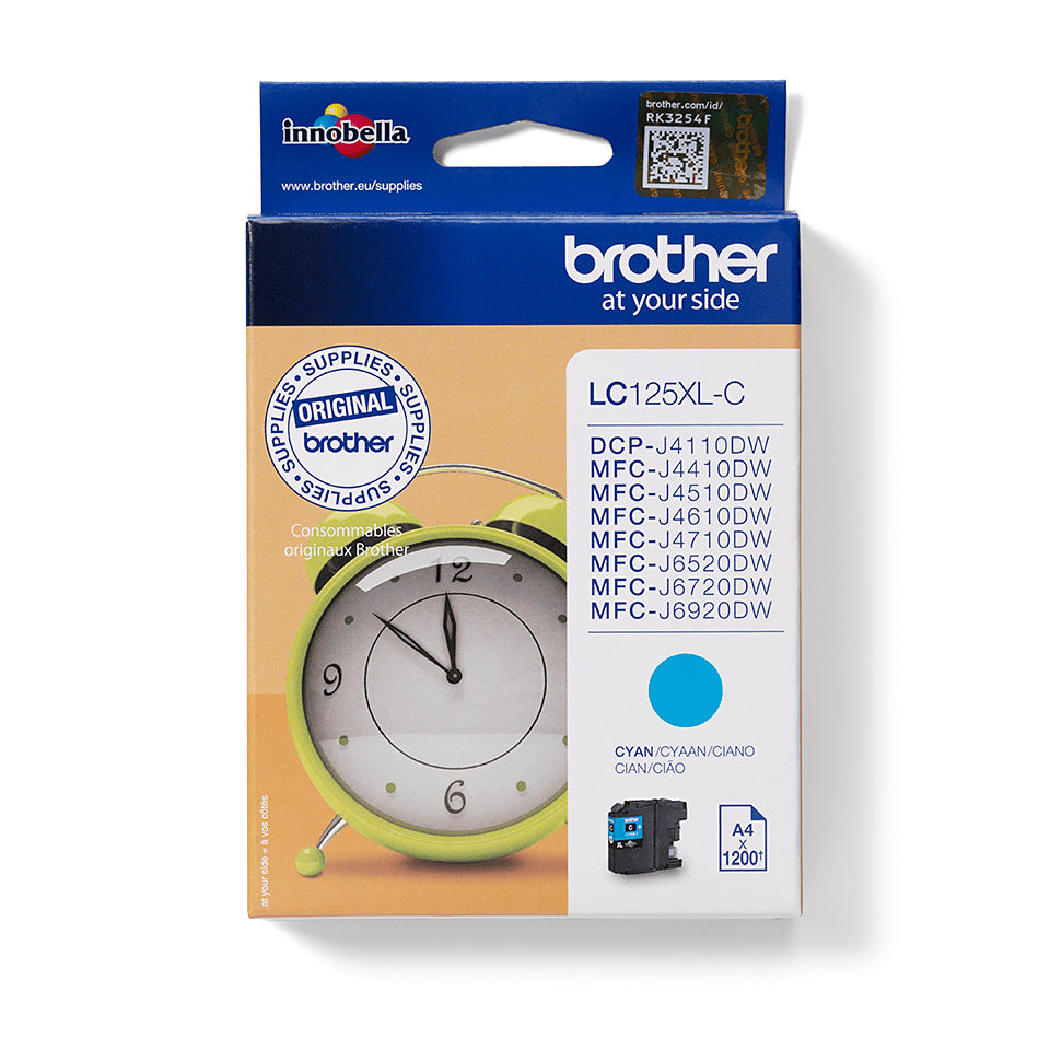 Brother LC-125XLC Cyan