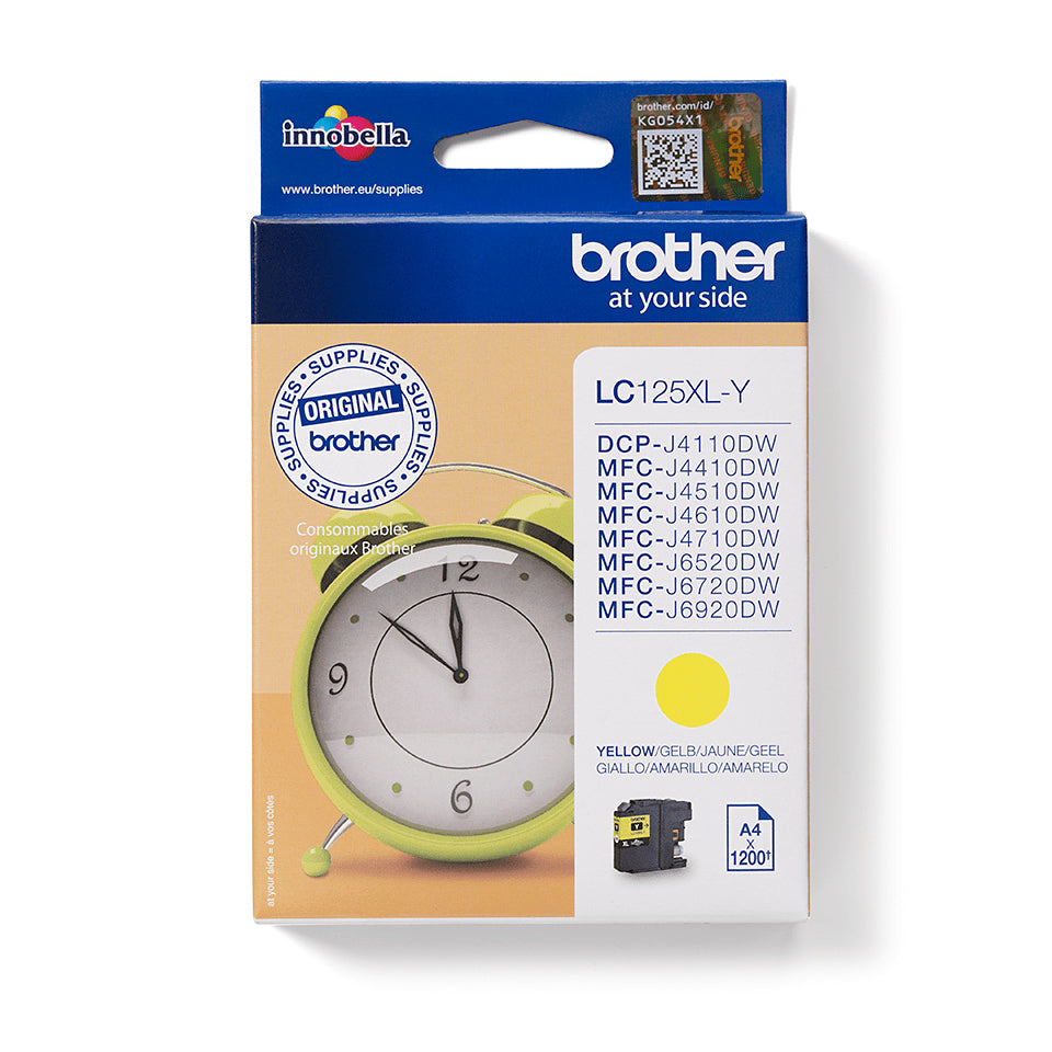 Brother LC-125XLY Yellow