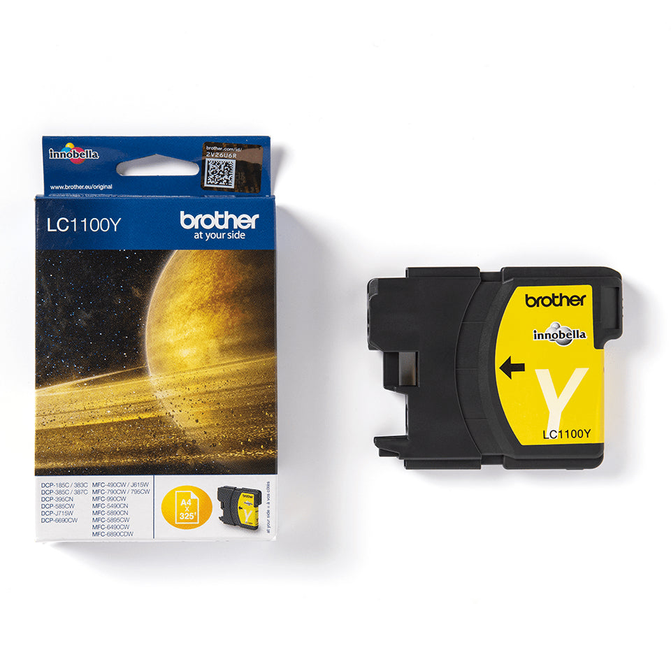 Brother LC1100Y inktcartridge geel