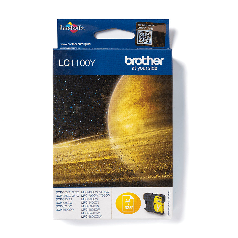 Brother LC1100Y inktcartridge geel