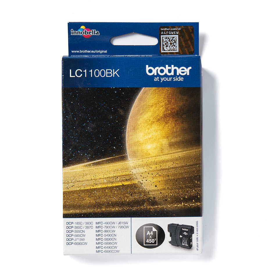 Brother LC1100 inktcartridge zwart