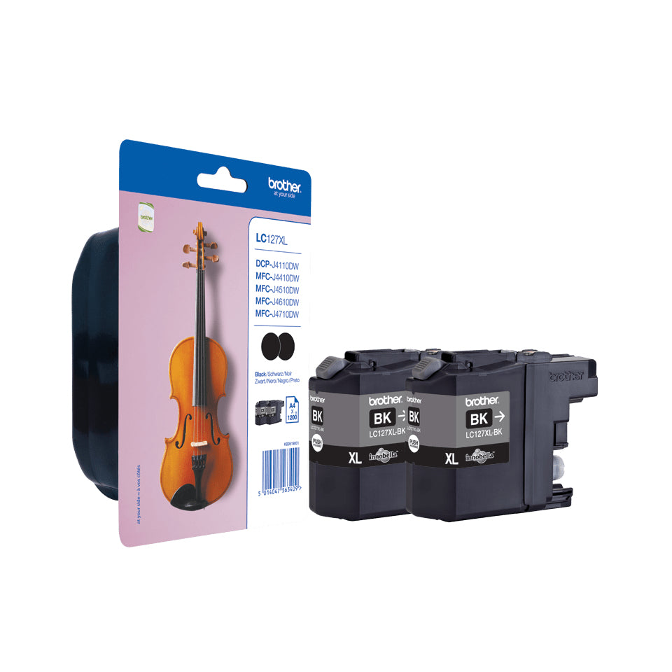 Brother LC-127XLBKBP2 BLISTER 2 X LC-127BK
