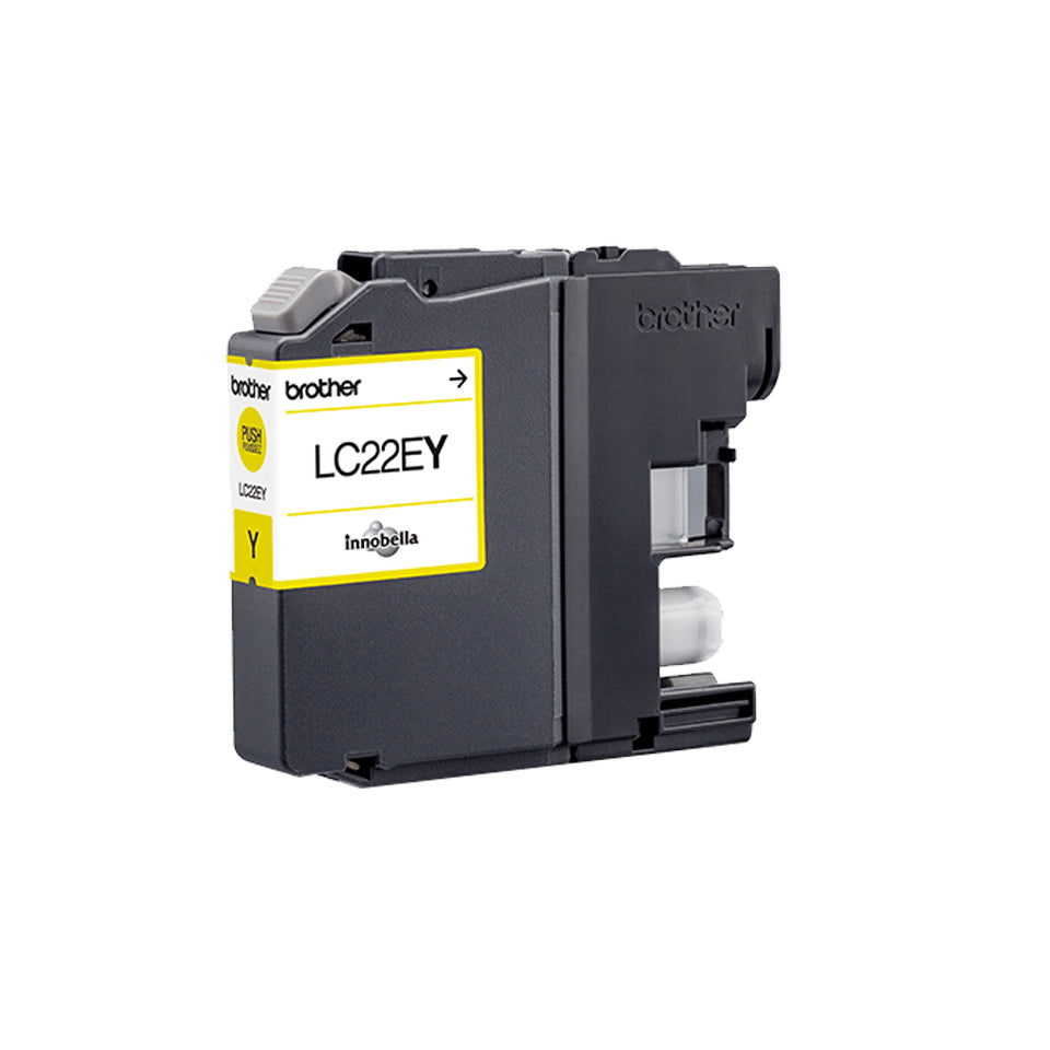 BROTHER LC22EY inkt geel hoge capaciteit 2400 p. voor MFCJ5920DW