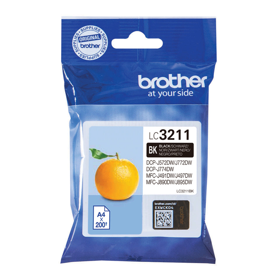 BROTHER LC3211BK CARTRIDGE