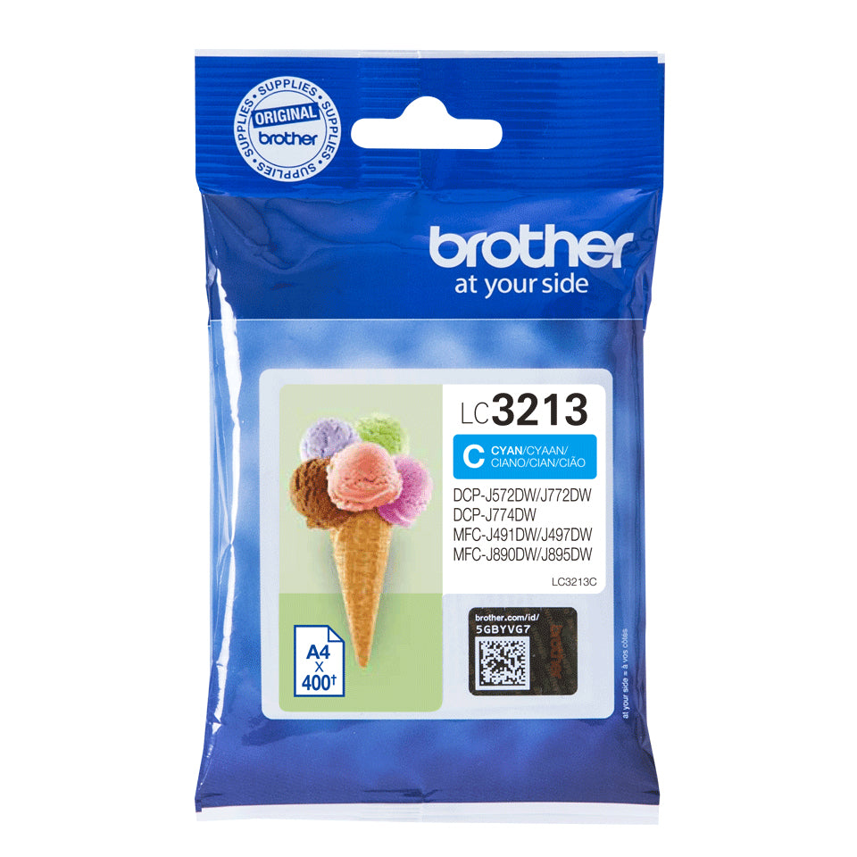 BROTHER LC3213C CARTRIDGE