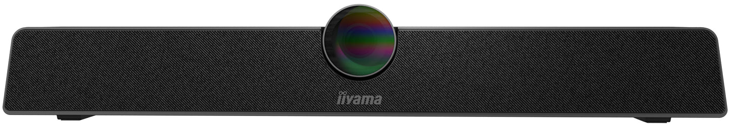 Camera and Speaker Bar, 4K UHD 120degree (dFov), 12MP sensor, Microphone 6 arrays with noise cancelling, digital zoom (5x), speaker 8W, easy