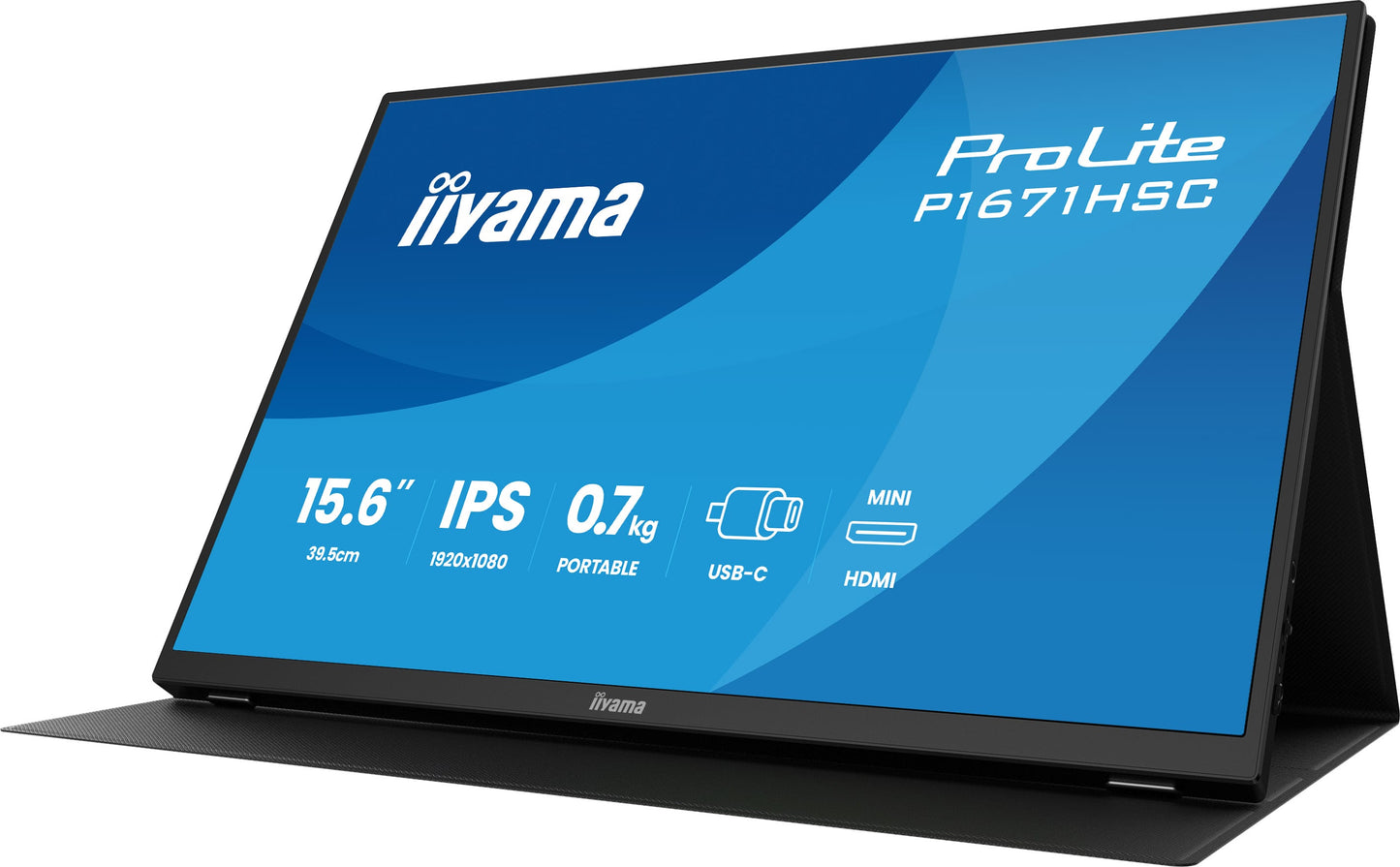 IIYAMA 32WIDE LCD, 2560 x 1440 QHD, IPS panel, LED Bl., USB-Hub (2xOut v3.2 + 2xUSB-C(7,5 Watt), Height Adjust.(15cm), Adaptive Sync, 350cd