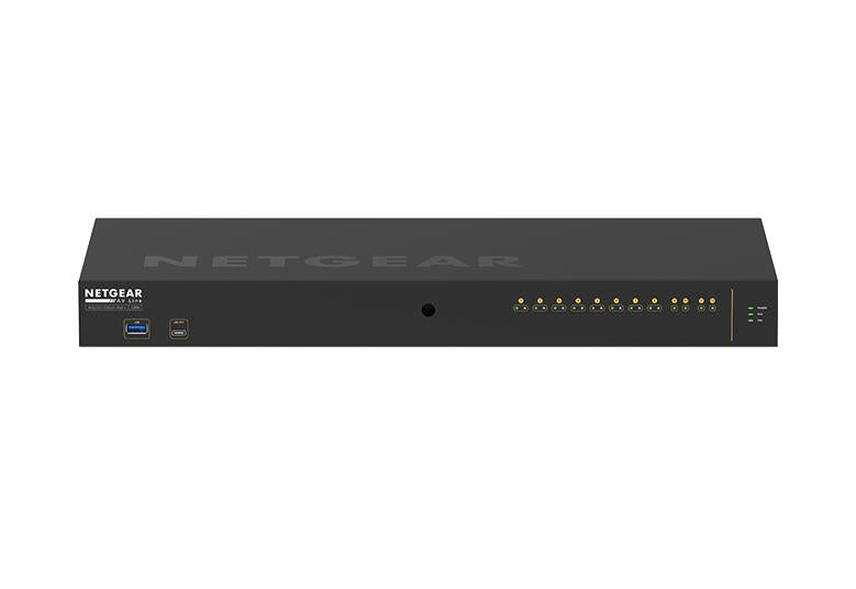 12-Port AV Line PoE+ Swt AVB Lic125 WPOE GSM4212P-111EUS