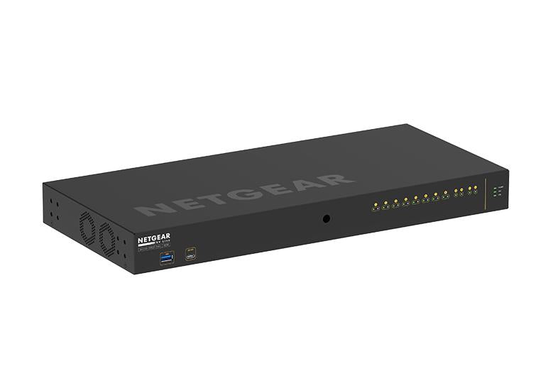 12-Port AV Line PoE+ Swt AVB Lic125 WPOE GSM4212P-111EUS