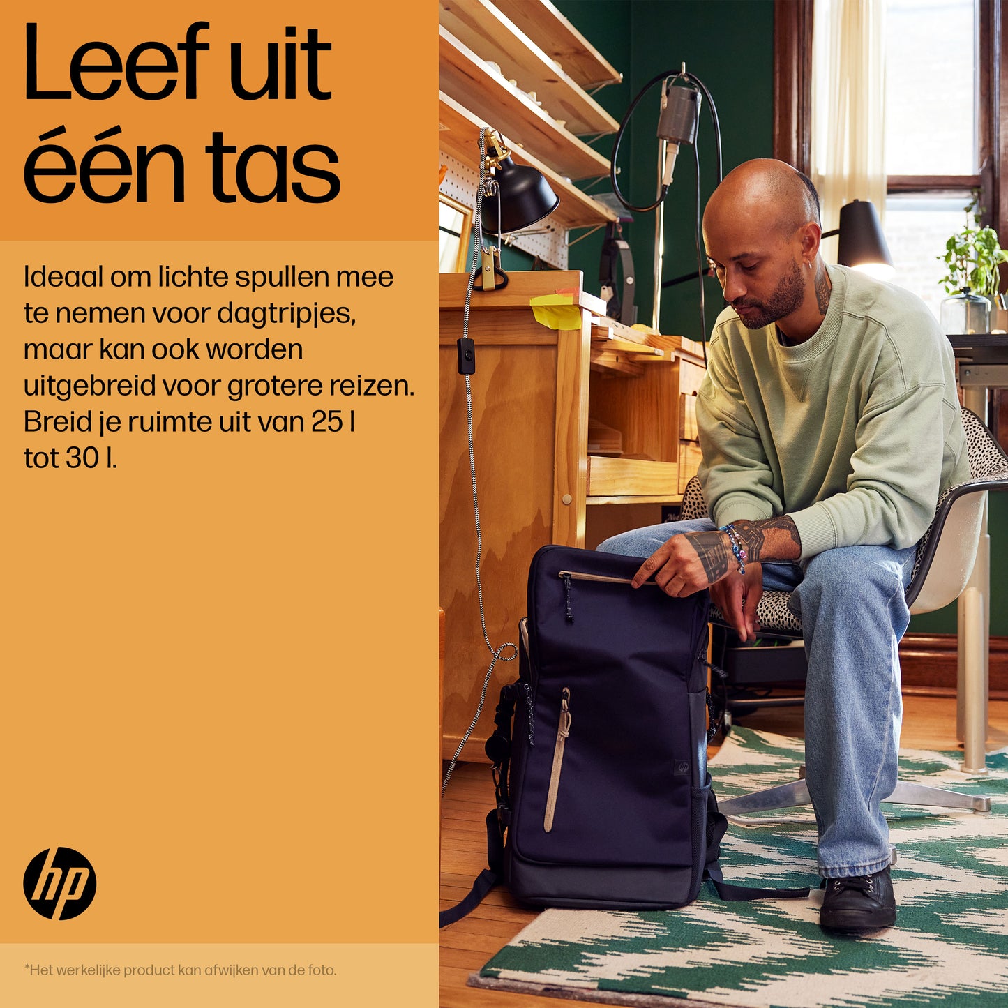 HP Travel 25L 15.6 Iron Grey Laptop Backpack