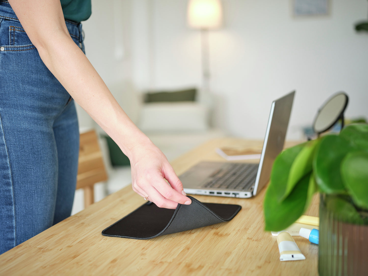 TRUST BOYE MOUSE PAD ECO BLACK