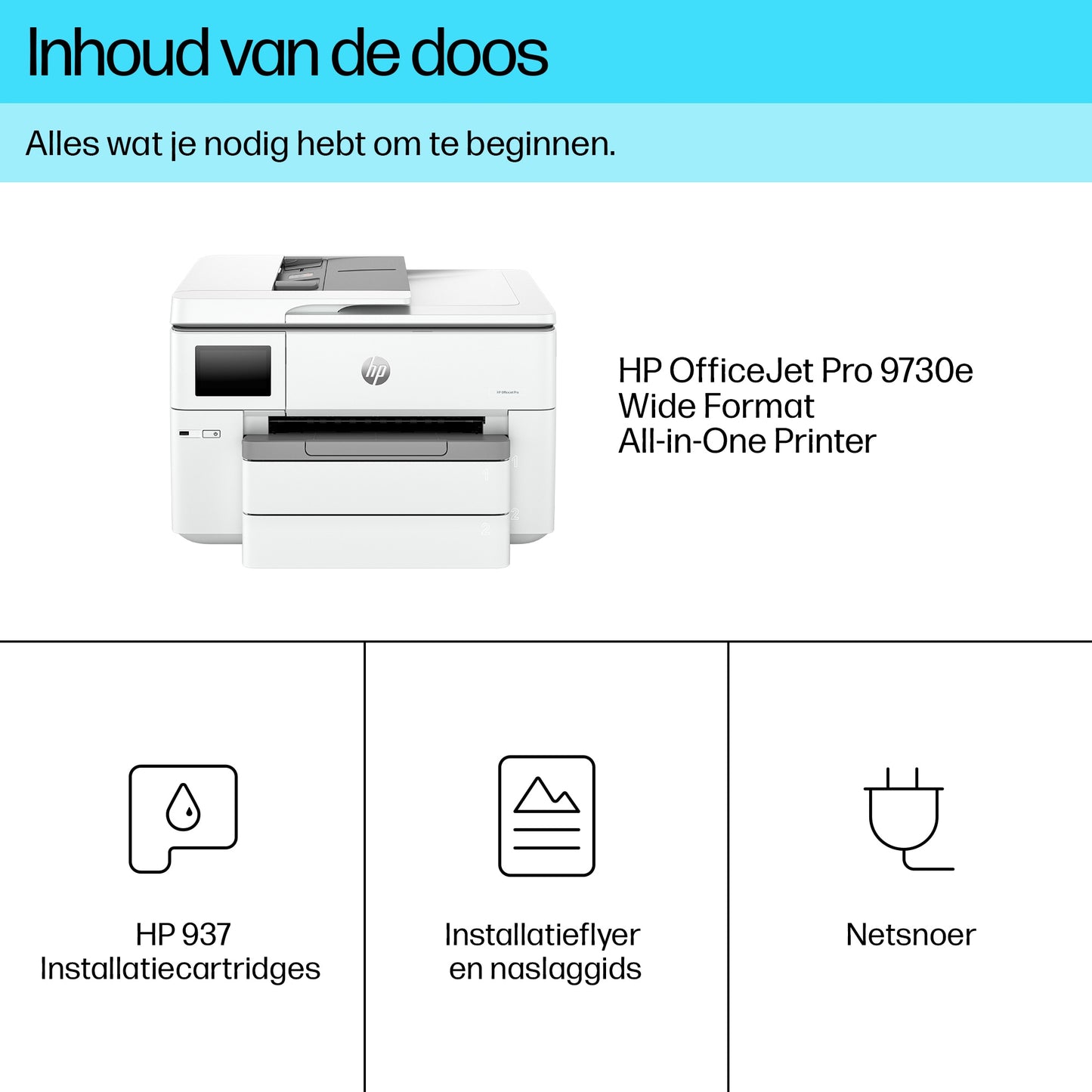 HP OFFICEJET PRO 9730E WIDE