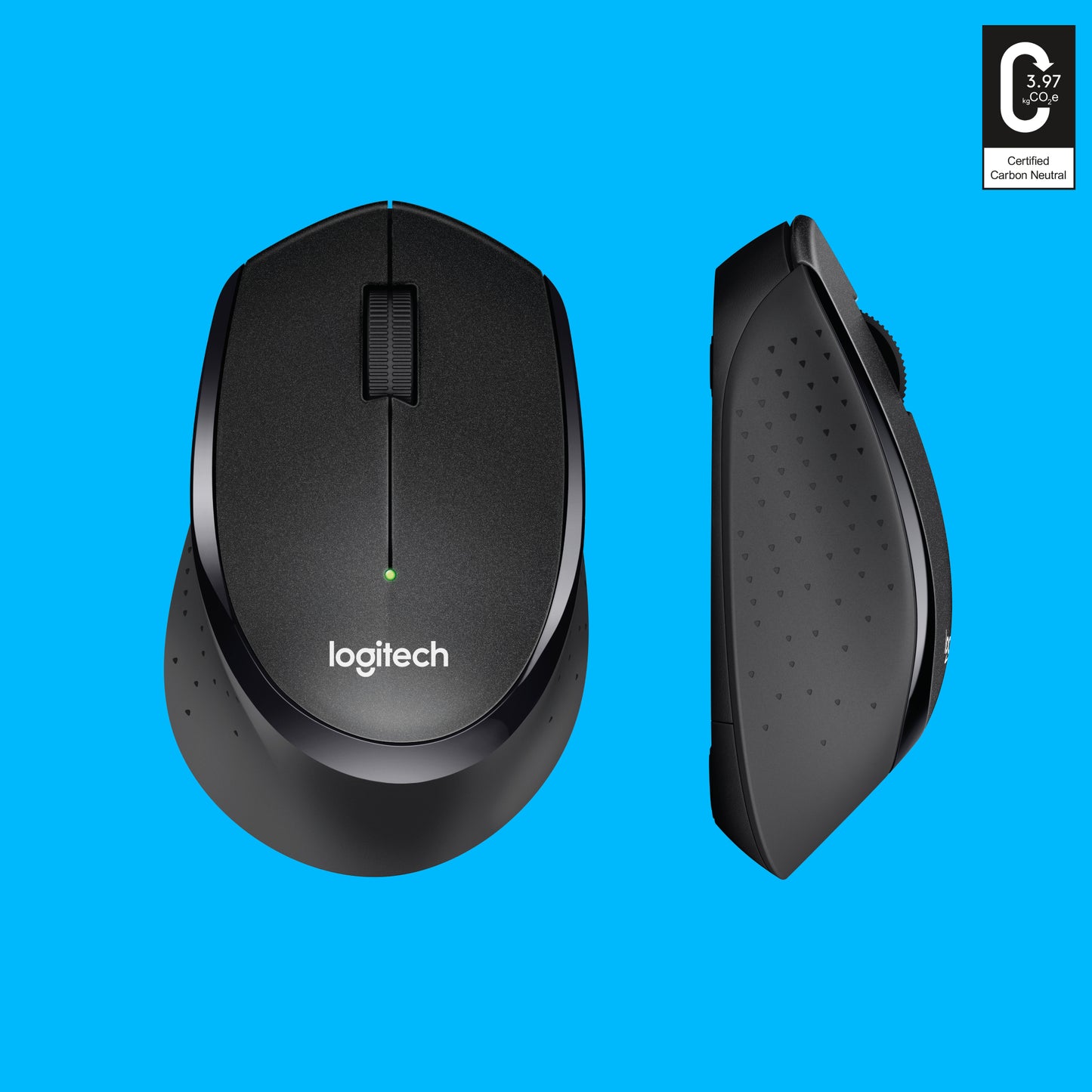 Logitech Wireless Mouse M330 Silent Plus Black