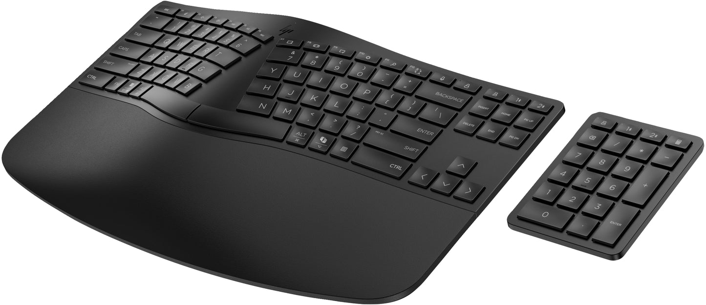 HP 960 BLK Ergonomic Wireless Keyboard QWERTY