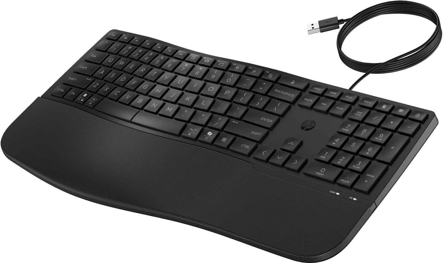 HP 480 Comfort Wired Keyboard-BEL 8T6M1AA#AC0