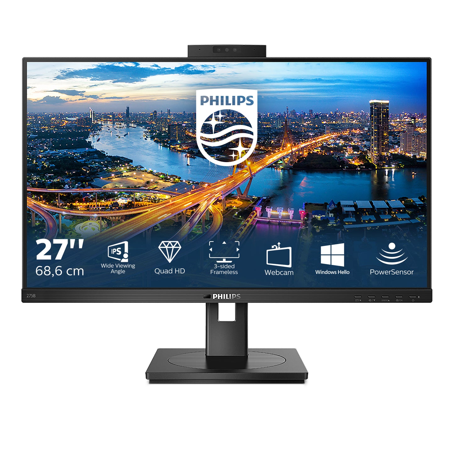 275B1H 27in IPS QHD 2560 x 1440 16/9 275B1H/00
