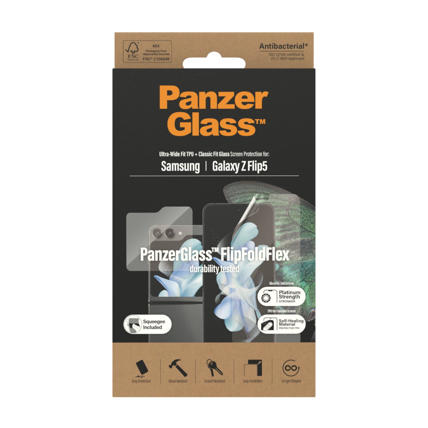 Panzerglass Samsung Galaxy Z Flip5 - Glass + TPU - UWF