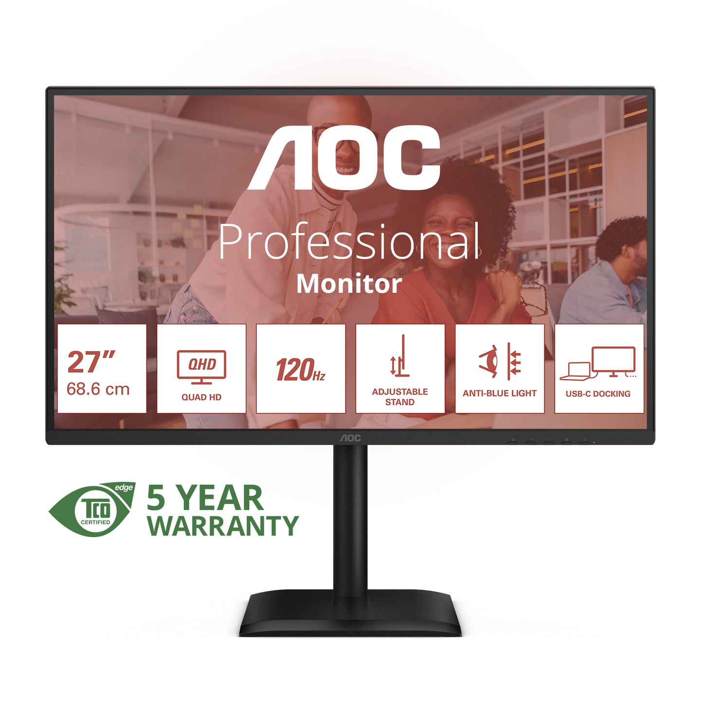 Q27E4CV 27IN 16:9 IPS 120Hz 2560x1440 HA Q27E4CV