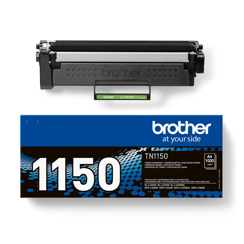 BROTHER Black toner cartridge yield up to 1.000 pages