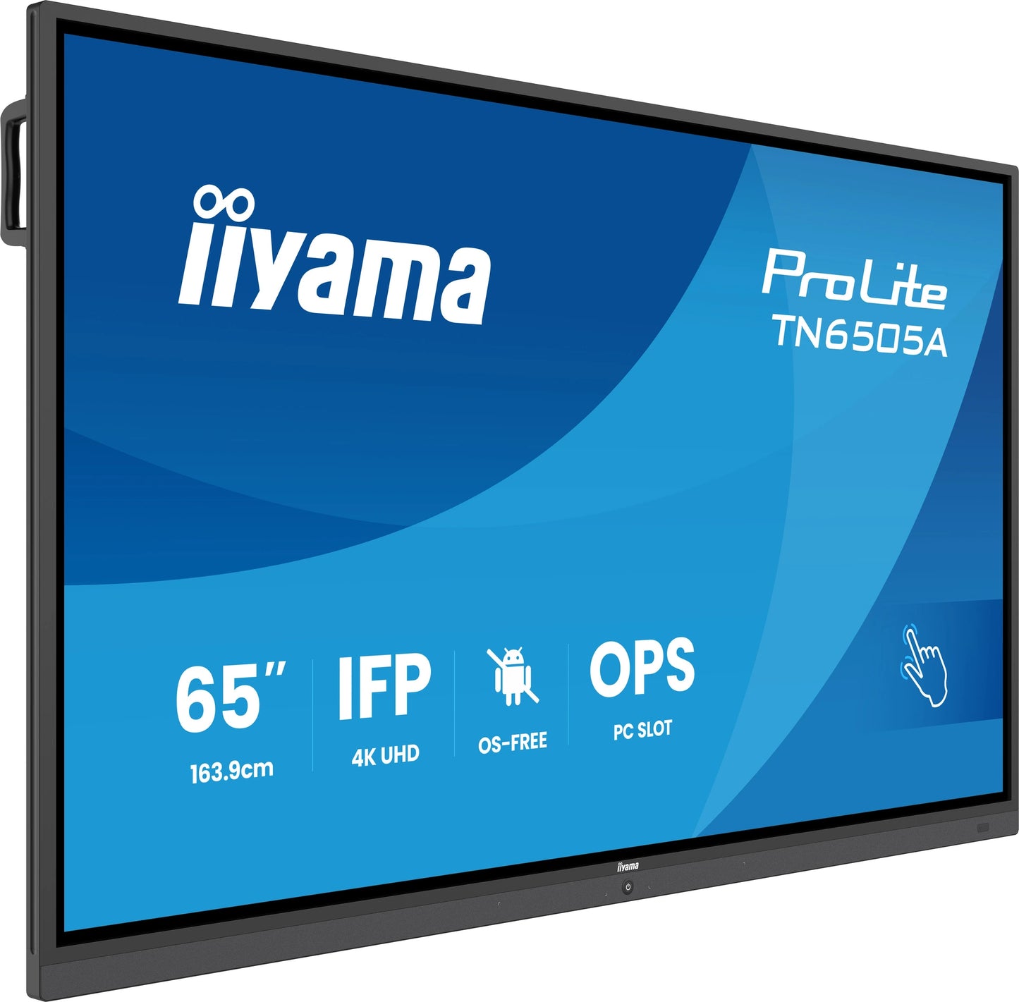 IIYAMA TN6505A-B1AG 65inch IFP OS-free 40-Points DeepContrast IR+ with Zero Gap - Air bonding Anti-glare and Bacteria coating