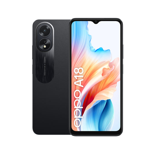 OPPO A18 128GB GLOWING BLACK