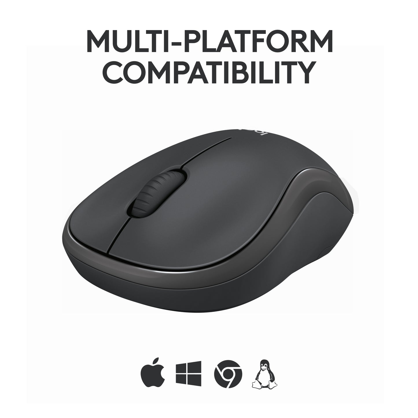 Logitech M240 Stille Bluetooth Muis, 18 maanden batterijduur, voor Windows, macOS, ChromeOS, Compatibel met PC, Mac, Laptop, Tablets - Graph