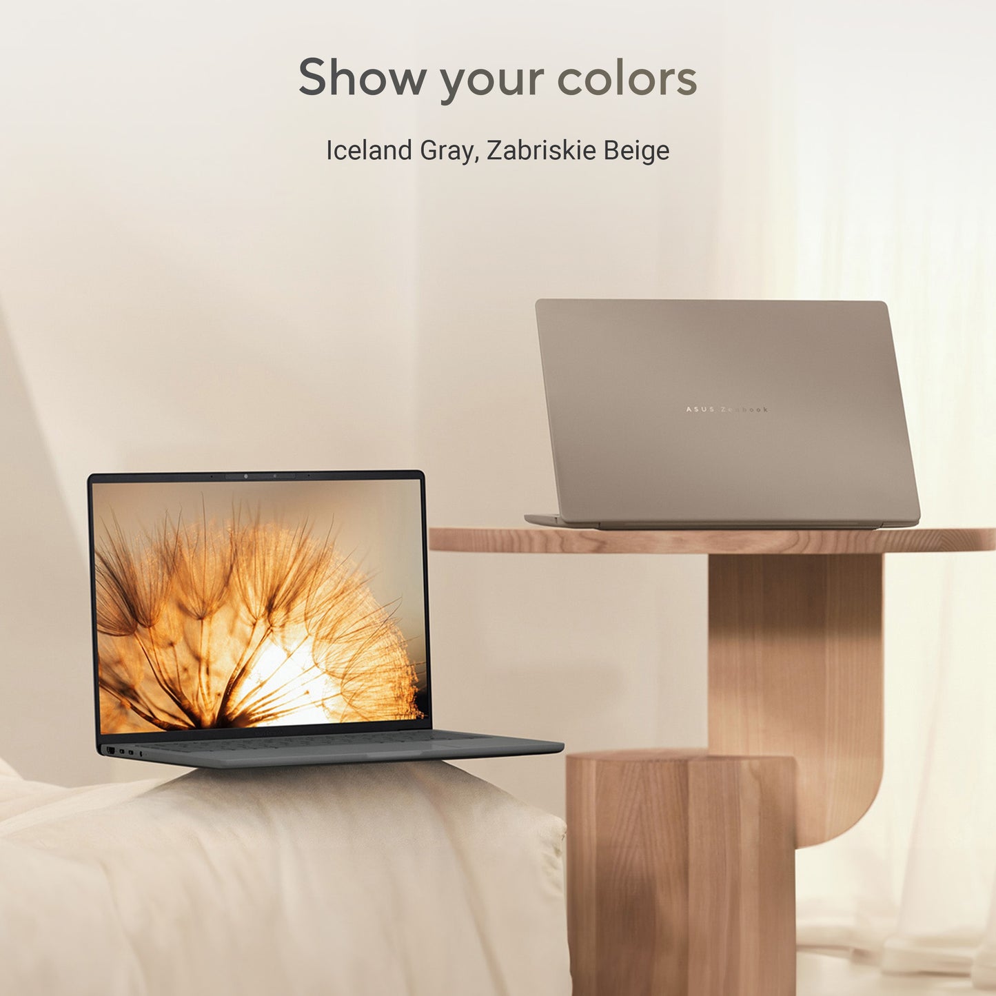 Asus Zenbook A14 AI, 14inch WUXGA OLED, Snapdragon X Elite, 32GB, 1TB PCIe NVMe SSD, Qualcomm Adreno Graphics, Grijs, W11 Home