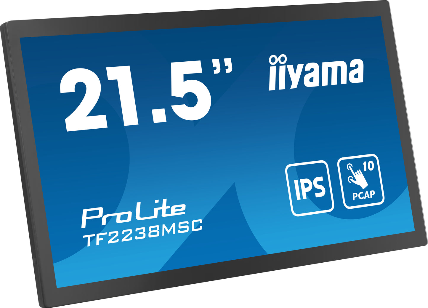 IIYAMA 22 W LCD Bonded Projective Capacitive 10-Points Touch Full HD Bezel Free IPS / Open Frame