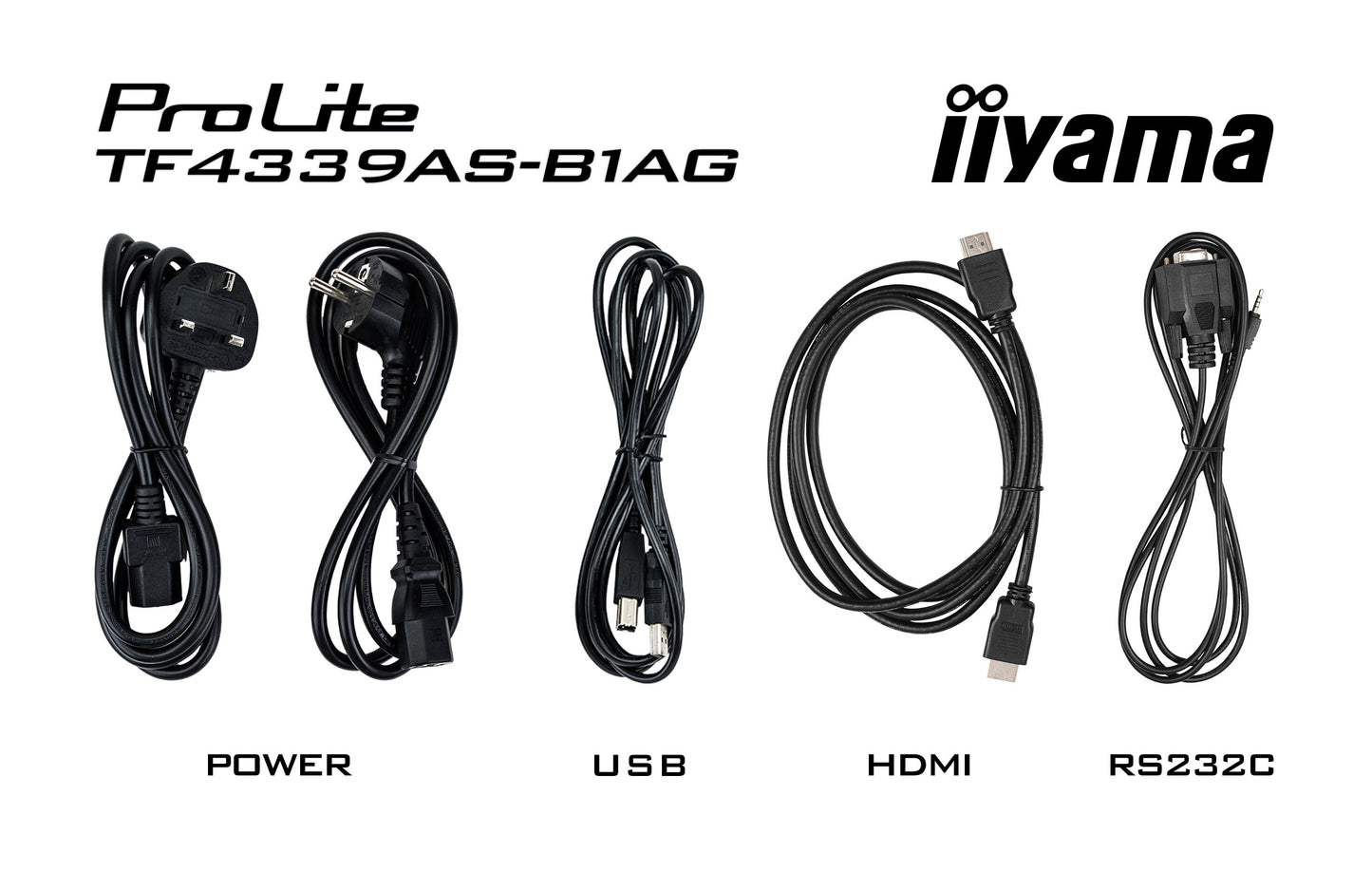 IIYAMA 43W LCD Bonded Proj Captive
