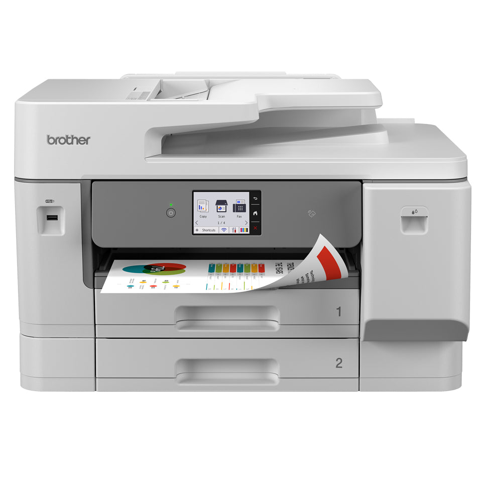 BROTHER MFC-J6975DW Full duplex A3 colour inkjet multifunction printer 2x 250-sheet paper trays network Wi-Fi 31ipm