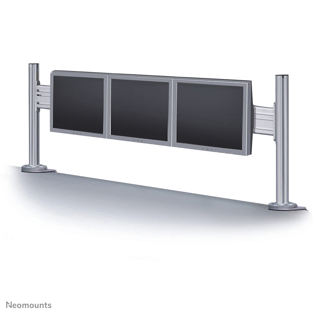 Flat Screen Desk Toolbar for 3 screens (43 x 100 cm)