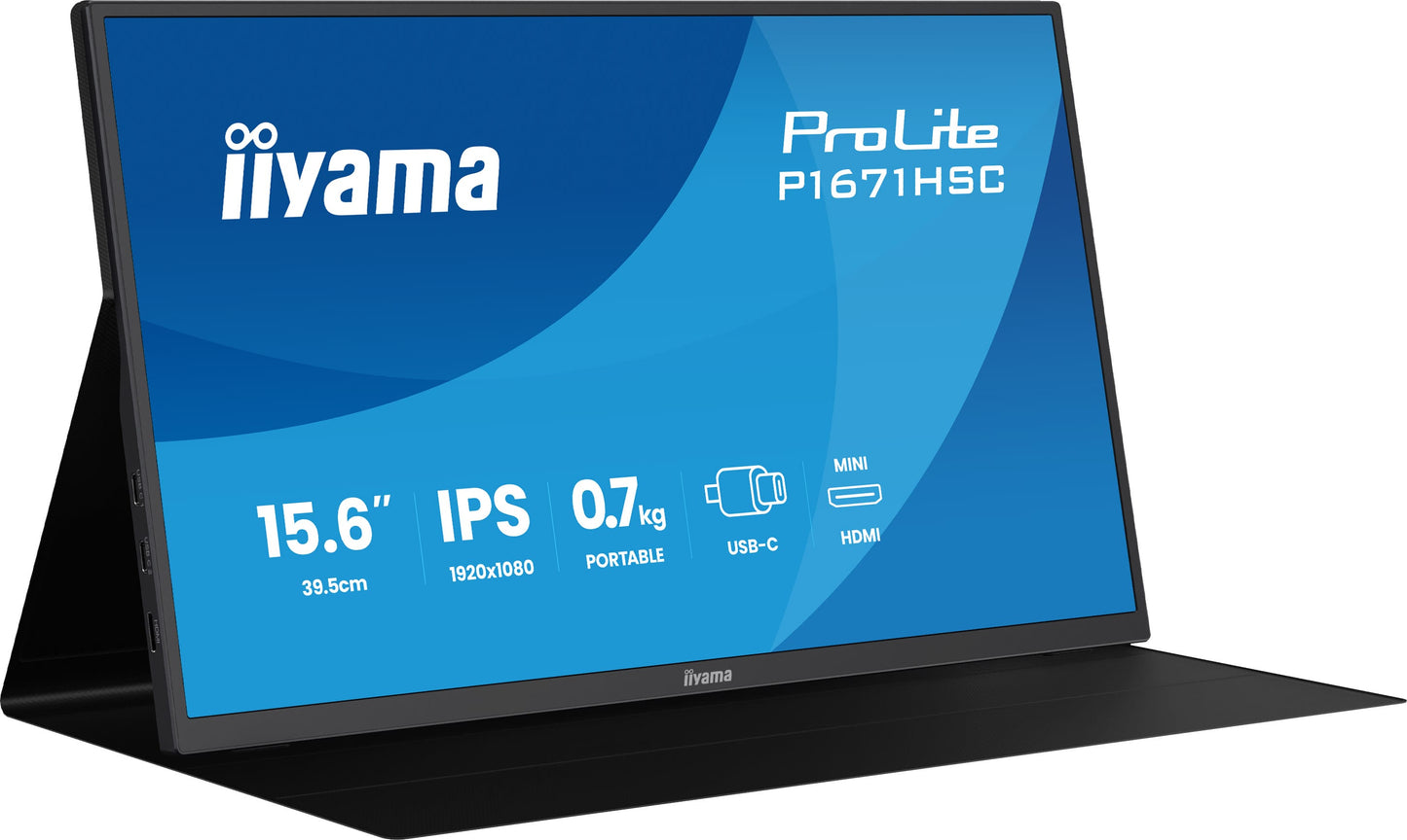 IIYAMA 32WIDE LCD, 2560 x 1440 QHD, IPS panel, LED Bl., USB-Hub (2xOut v3.2 + 2xUSB-C(7,5 Watt), Height Adjust.(15cm), Adaptive Sync, 350cd