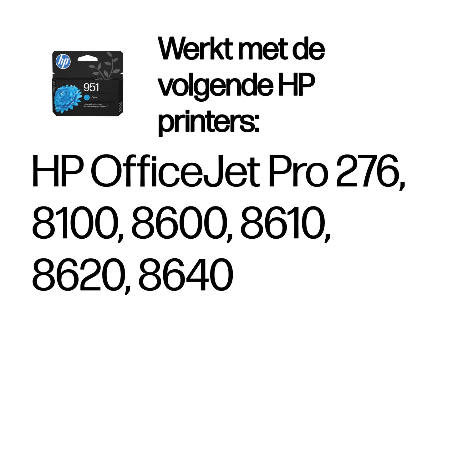 HP 951 Cyan Original Ink Cartridge