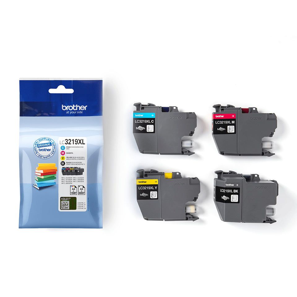 Brother LC-3219XLVAL zwart, cyaan, magenta en geel
