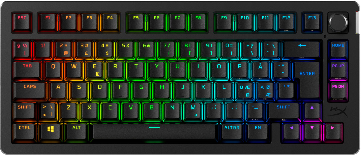 HyperX Alloy Rise 75% Size Wireless Keyboard FR AZERTY