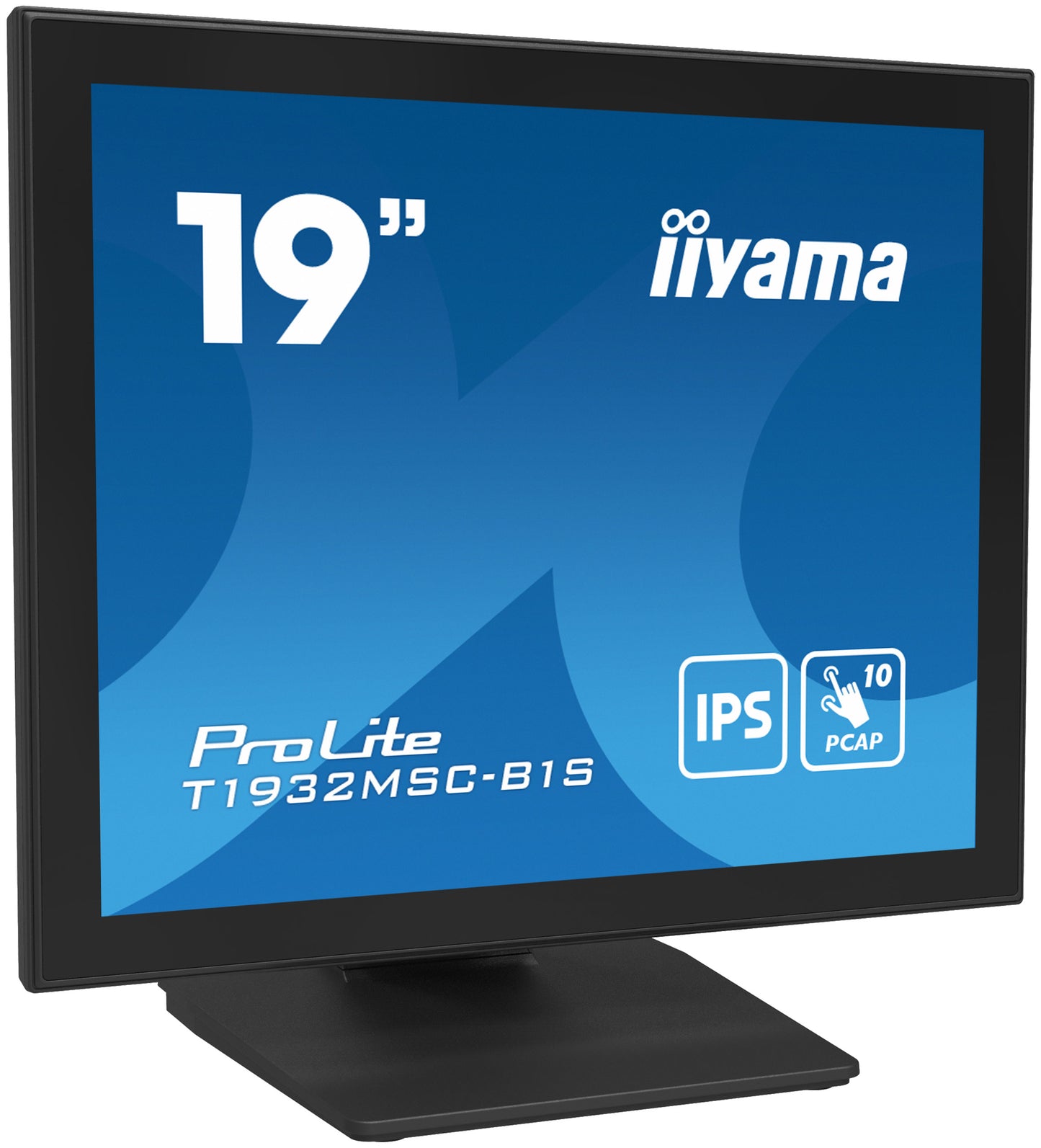 19 inch LCD 5:4 Projective Capacitive 10-Points  Touch Bezel Free IPS