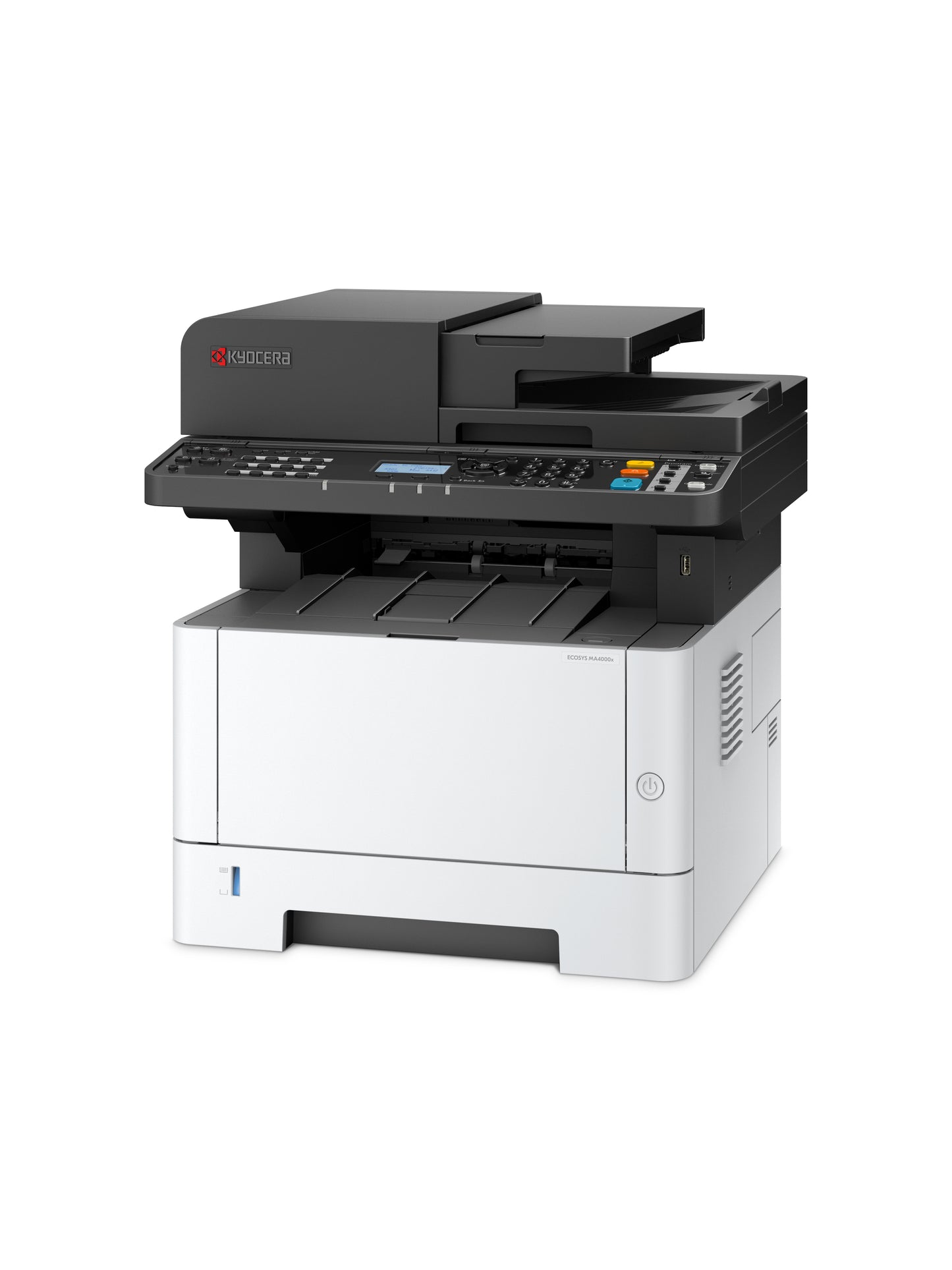 KYOCERA ECOSYS MA4000x, Laser, A4 monochrome multifunctional, tot 40 ppm, 1.200 x 1.200 dpi, Dual,scan documenttoevoer