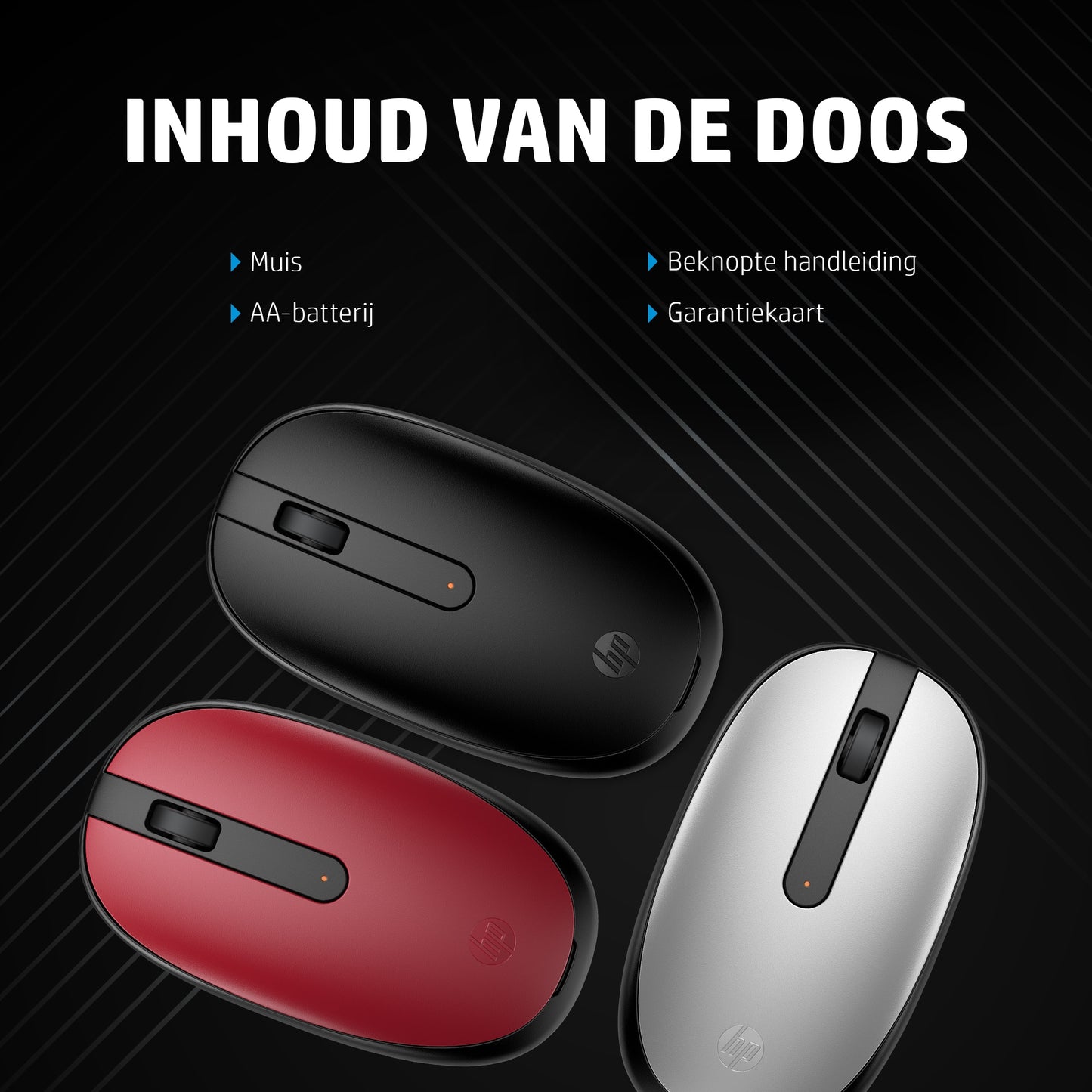 HP 240 LWH Bluetooth Mouse EMEA-INTL Eng