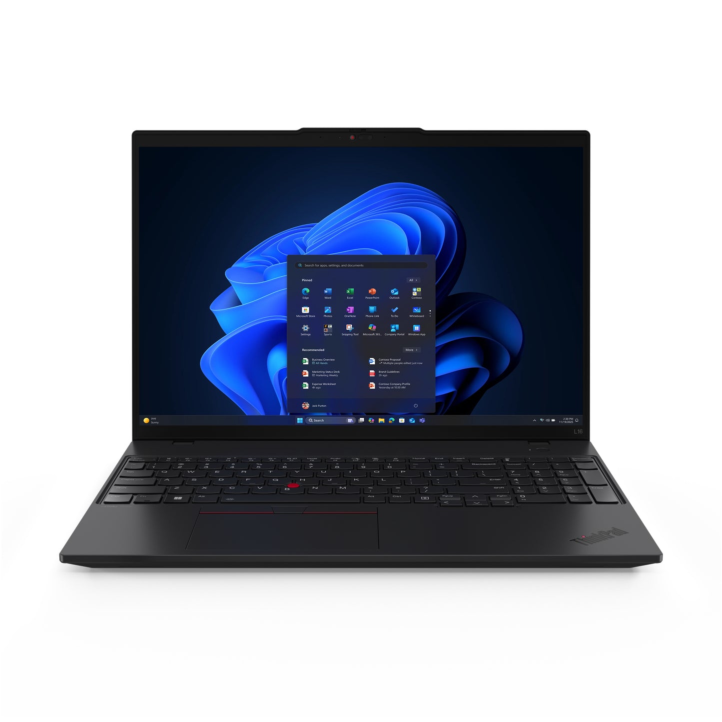 LENOVO THINKPAD L16 GEN 2 (INTEL) U7 255U 16GB/512GB AI PC W11PRO 21SA001KMH