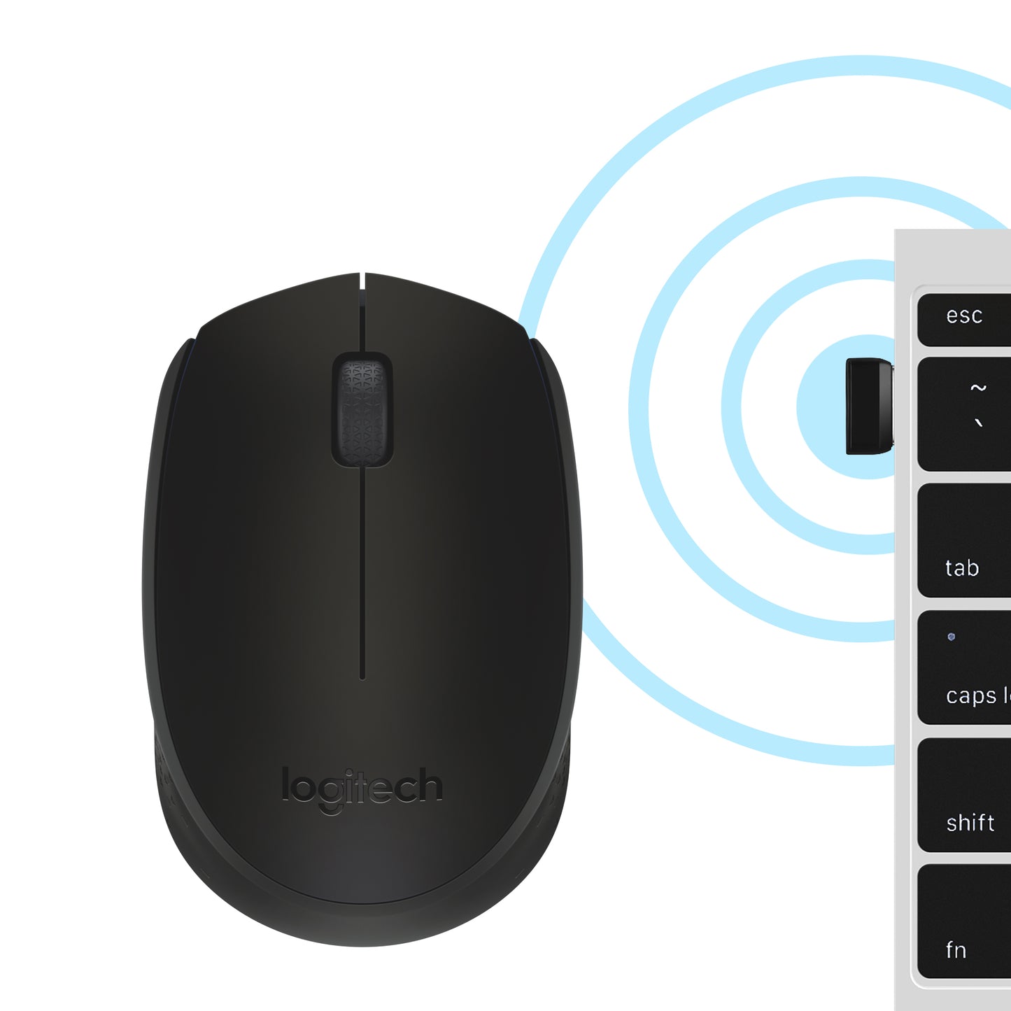 Logitech B170 Wireless Mouse Black