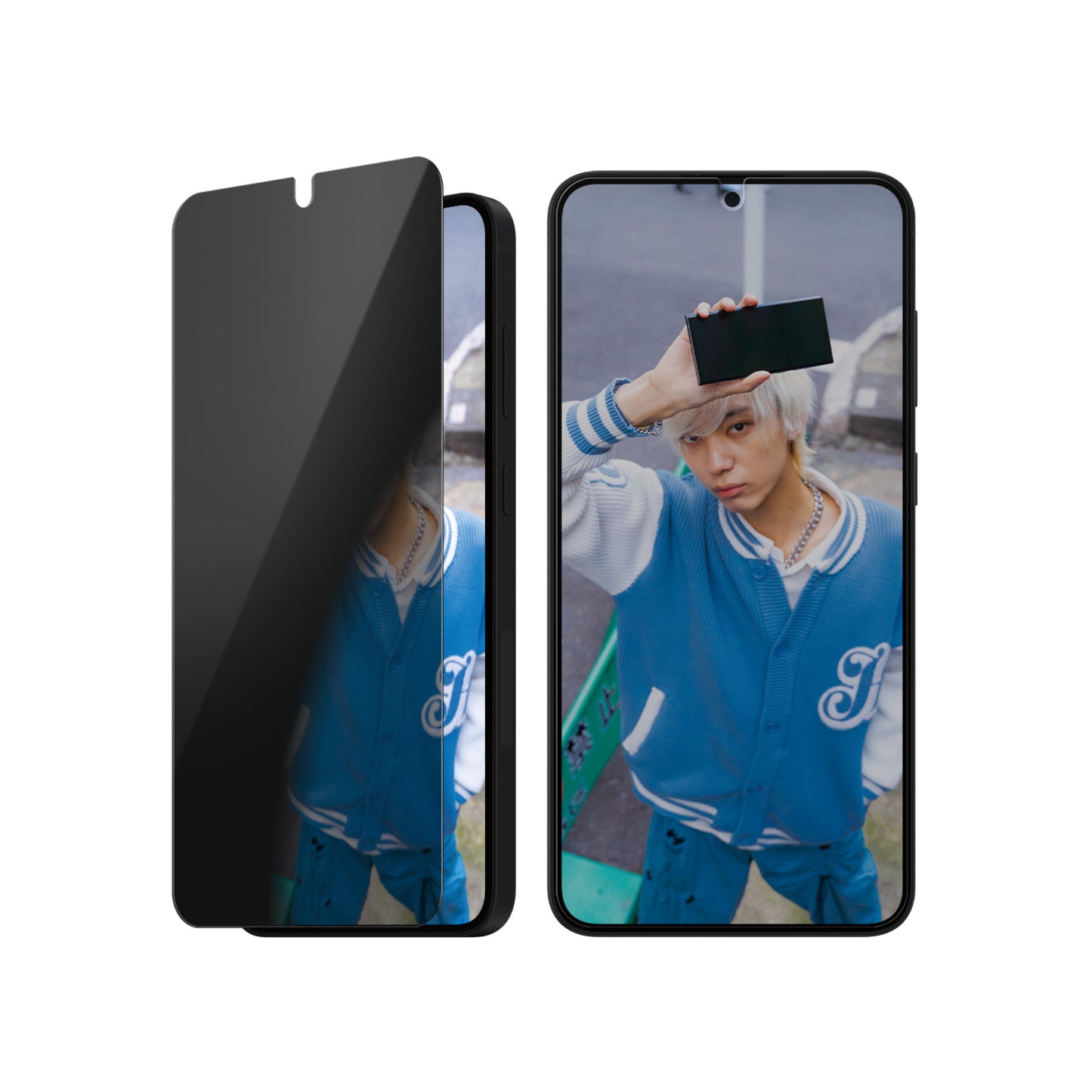 PanzerGlass Privacy Screen Protector - Clear - voor Samsung Galaxy S25 Plus
