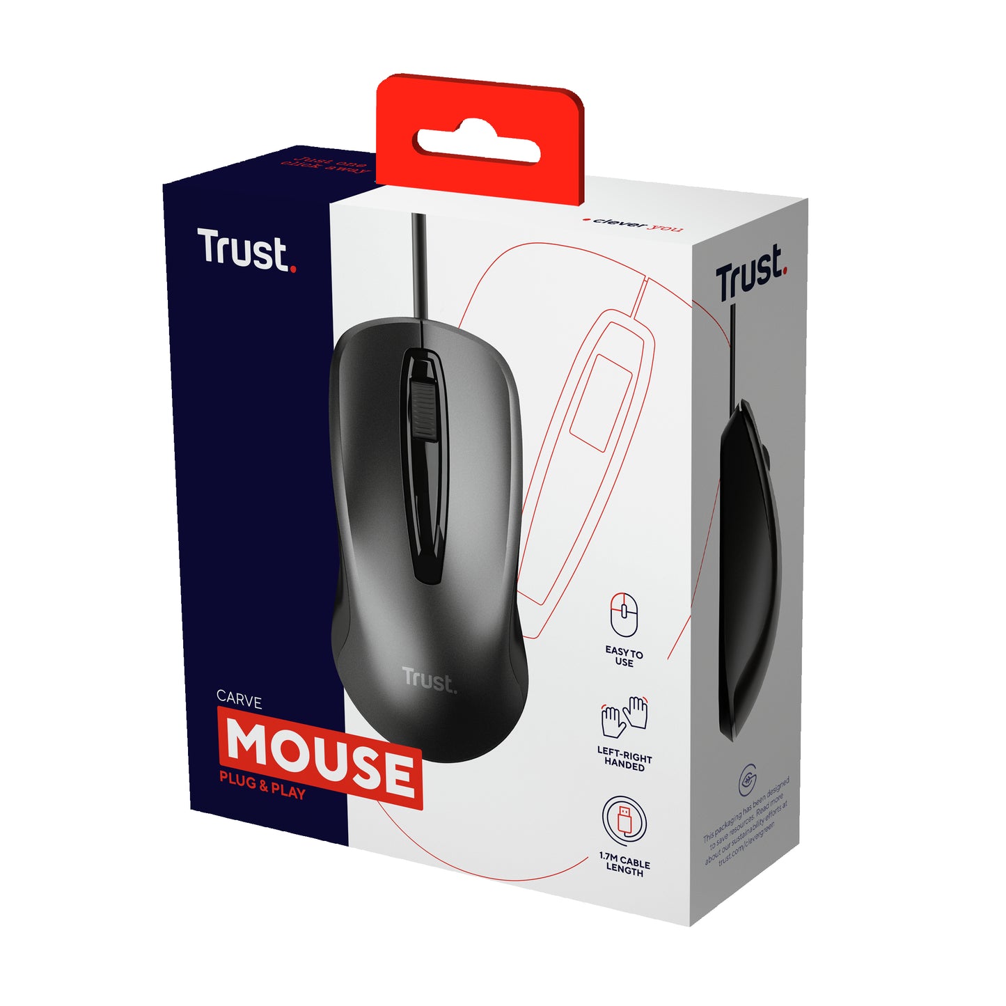 CARVE WIRED MOUSE