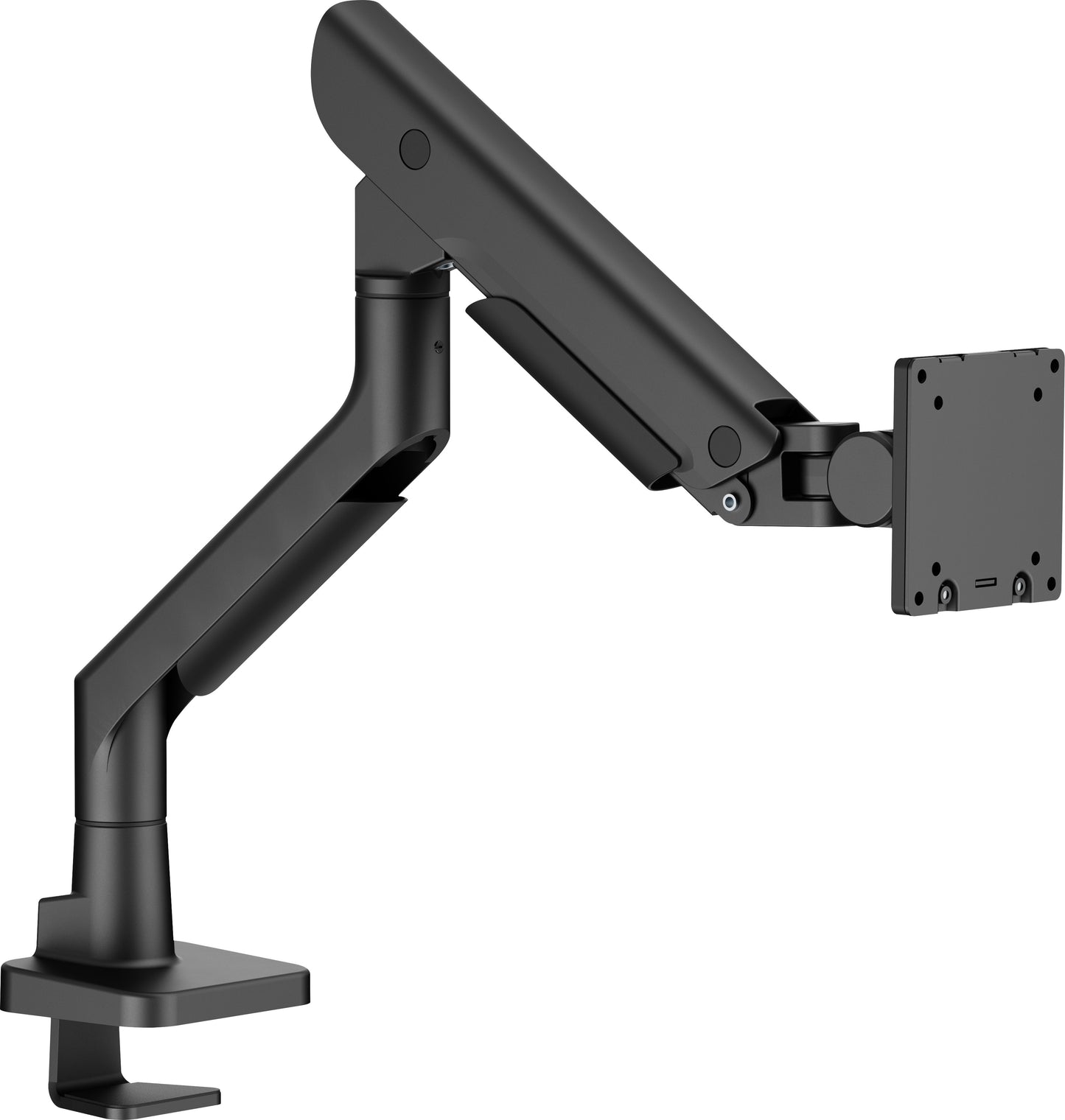 IIYAMA Stylish flexible deskmount with gas spring for monitors up to 49inch 27kg VESA 100x100 Pivot Bearing head structure