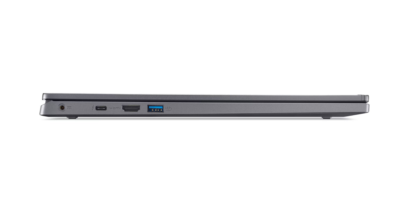 A17-51M-732H, 17.3 inch FHD IPS, i7-13620H, 32GB DDR5, 1TB PCle NVMe SSD, Intel UHD Graphics, Wi-Fi 6E AX(2X2) BT, W11H, Azerty, Steel grey