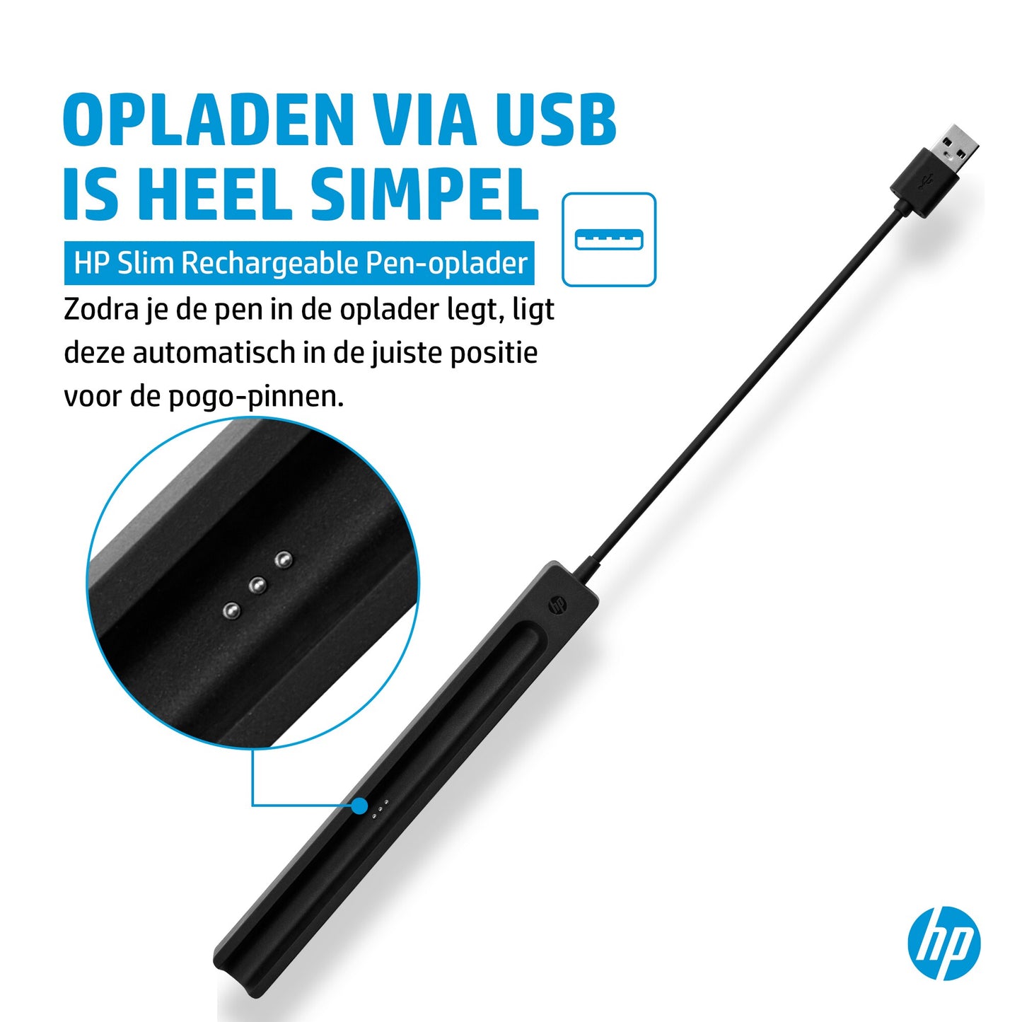 ACC: HP RCHRGLE Slim Pen Charger No localization