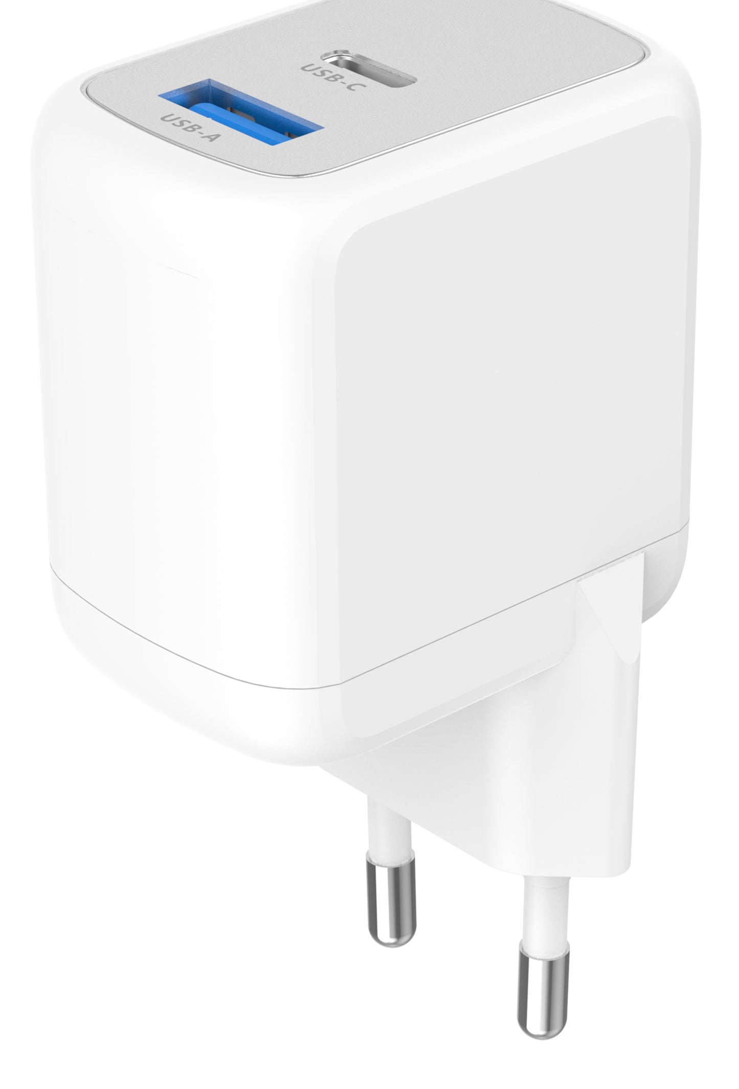 BeHello Charger USB-C GAN 45W USB-A Whte