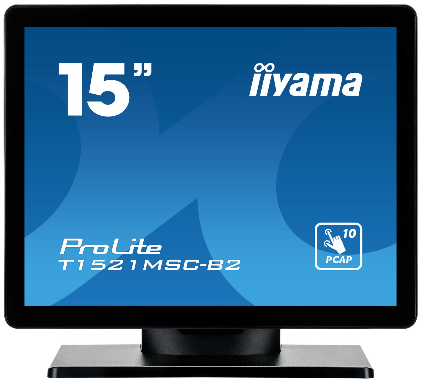 15 inch LCD 4:3 Projective Capacitive 10-Points Touch Bezel Free