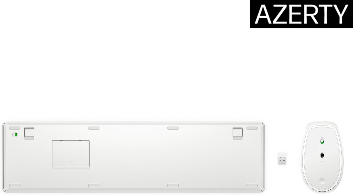 HP 655 Wireless KB/MSE Combo WHT