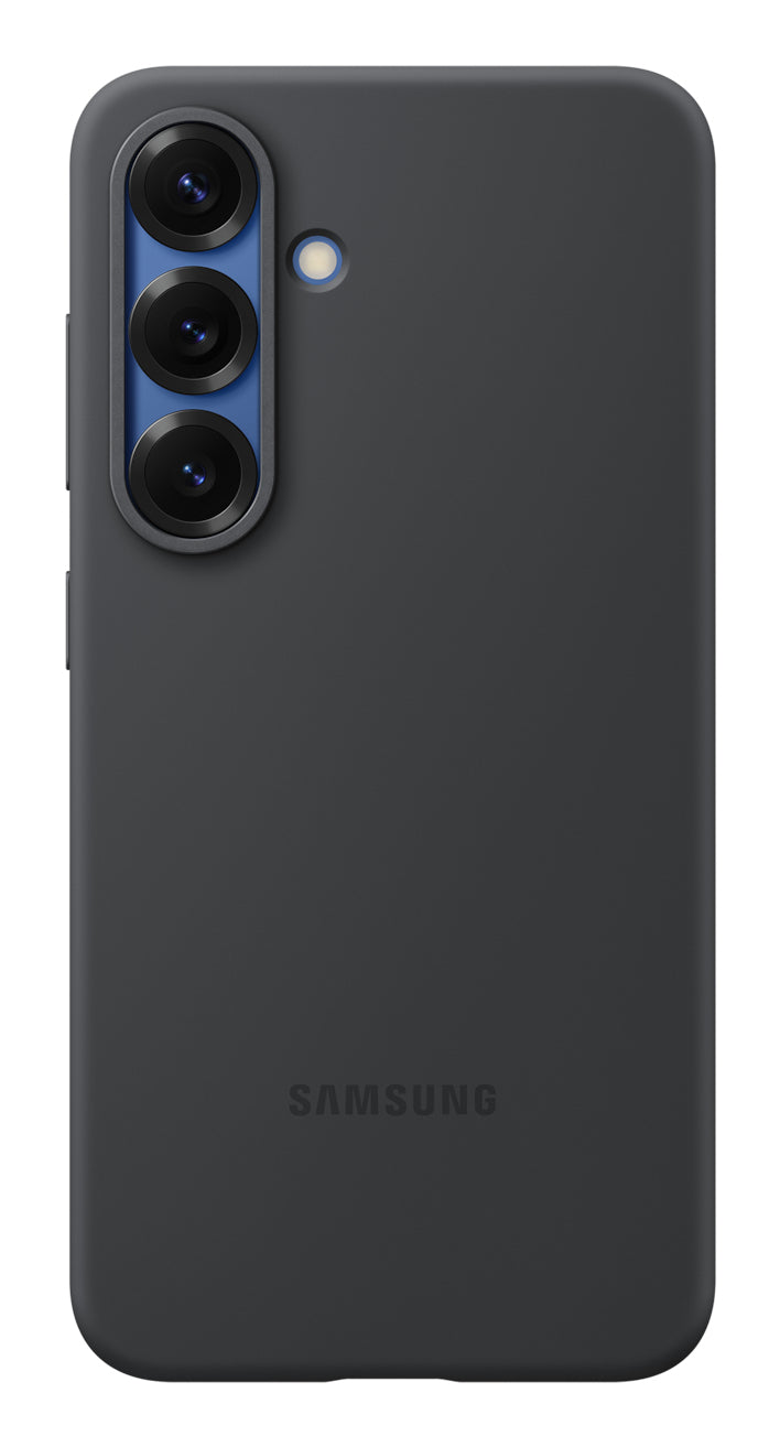Samsung Silicone Case Zwart Samsung Galaxy S25